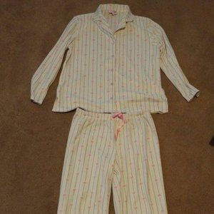 Soft fleece pajama, pyjama, pj set.
